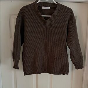 JON & ANNA contemporary brown sweater